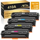4 Pack Cf410A For Hp 410A Toner LaserJet Pro Mfp M477fnw M477fdw M452nw M452dn