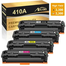 4PK CF410A For HP 410A Toner 410X LaserJet Pro MFP M477fnw M477fdn M377dw M452dw