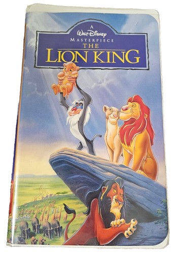 Lot of 6 Vintage VHS Tape The Land Before Time Lion King 1+2 Chicken Run Madelin - Picture 7 of 16