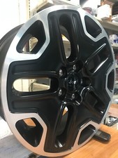 4 CERCHI IN LEGA 17"  JEEP RENEGADE COMPASS NUOVI 6,5JX17 5X110 NERO