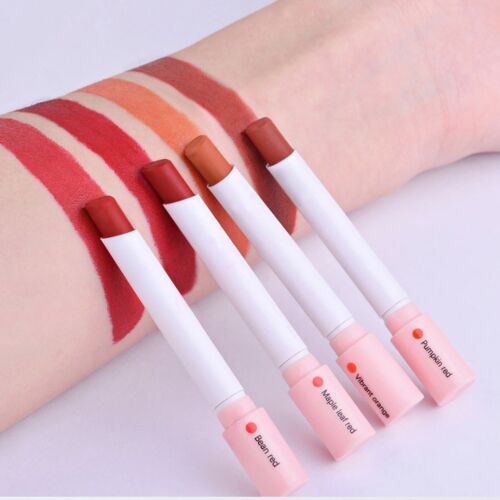 4 Color Lana Del Rey Matte Lipstick Set Little Tube Matte Cigarette Lipstick - Picture 2 of 14