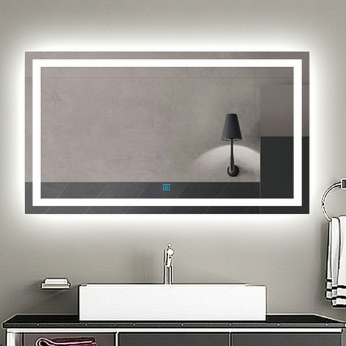 Large Size Bathroom Mirror Light LED Anti-fog Wall lighted Mirrors with Demister - Picture 33 of 54