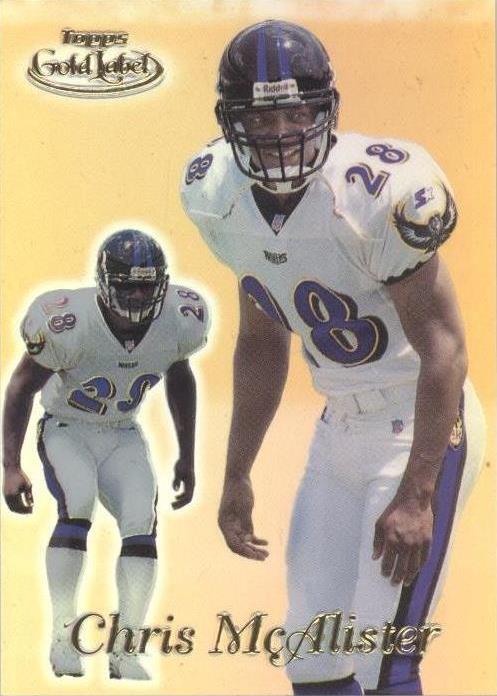 1999 Topps Gold Label Chris McAlister #33 - 1 of 2
