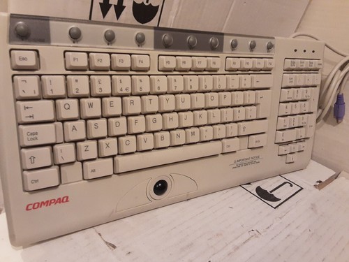 Compaq Keyboard Trackball For Cash Point / Server Tower 164989-B31 KB-9968 - Afbeelding 2 van 8