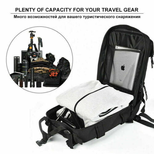 Military Camping Backpack Tactical Molle Travel Bags Outdoor Camping Hiking Men - Picture 19 of 38