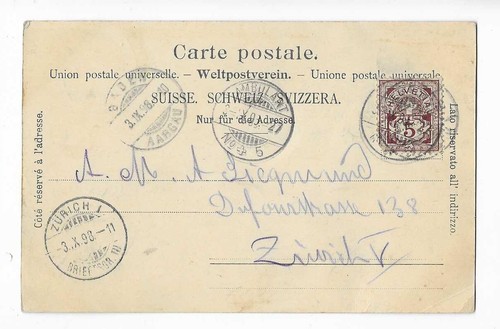 AK Baden (Schweiz) - BBC Club (Clubhaus) - gel. 1898 (266) - Picture 2 of 2