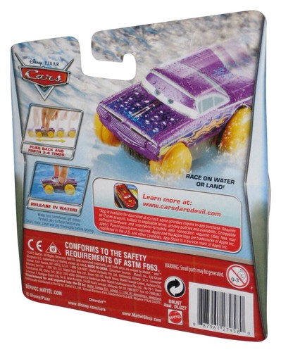 Disney Cars Race On Water (2015) Mattel Hydro Wheels Purple Ramone Car Toy - (Pl - 第 3/3 張圖片