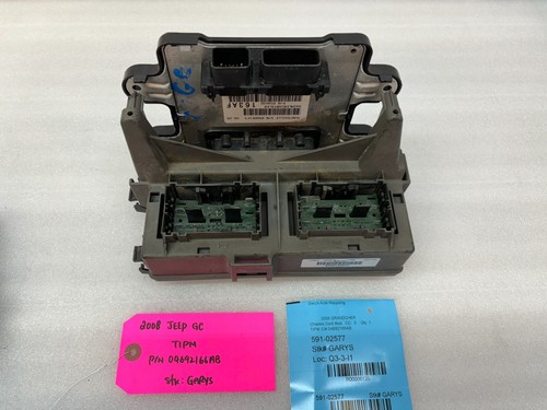 08 JEEP GRAND CHEROKEE BCM TIPM FUSE BOX ASSEMBLY P04692166AB - Picture 9 of 15