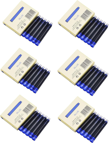 Jinhao Fountain Pen Blue Ink Cartridge International Standard 2.6Mm Bore - Picture 7 of 12