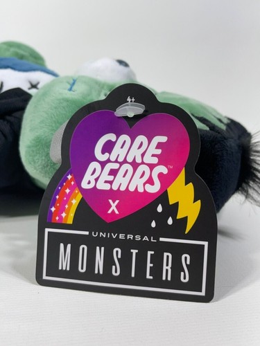 Care Bears X Universal Monsters Grumpy Bear As Frankenstein 9" Plush - Picture 10 of 11