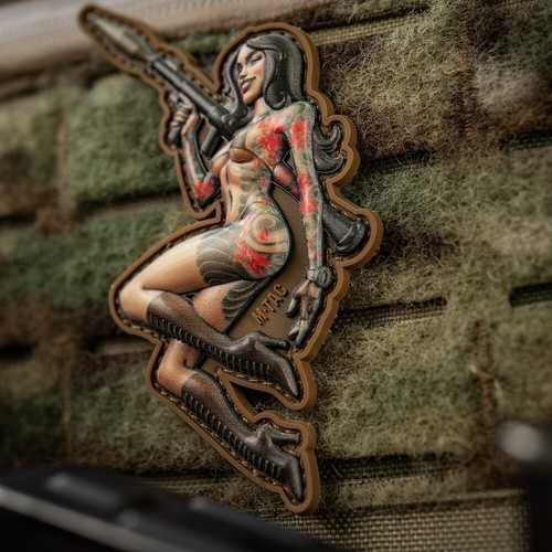 TACTICAL RPG GIRL YAKUZA Ukrainian Morale Patch MILITARY PVC 3D - Picture 3 of 6