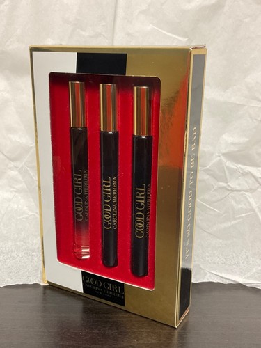 CAROLINA HERRERA GOOD GIRL 3pcs ROLL-ON SET - 0.34oz each - New in Box! - Picture 2 of 3