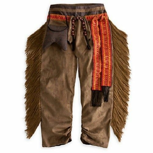 TONTO LONE RANGER NATIVE AMERICAN INDIAN COSTUME DISNEY STORE SIZE 5/6 NEW! - Picture 3 of 3