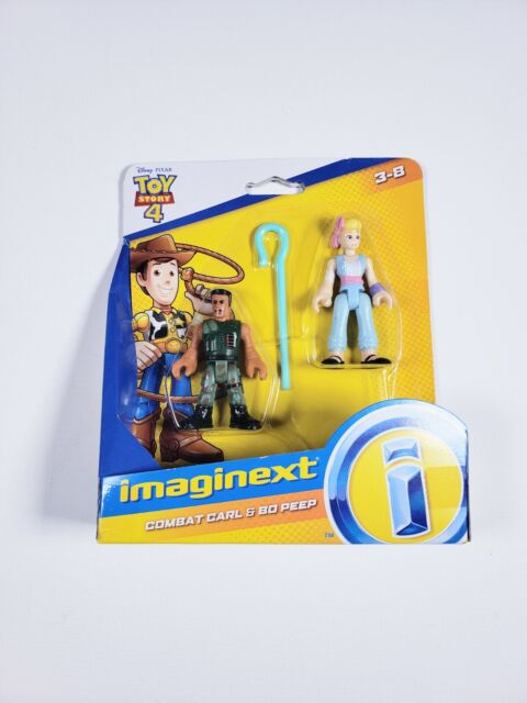 per Bambini da 3+ Anni GFD13 Pixar Toy Story 4 Imaginext Bo Peep e Combat Carl Mini Personaggi