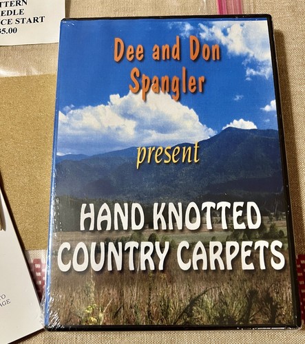 Dee & Don Spangler Hand Knotted Country Carpets DVD Booklet Wood Needle How To - Bild 2 von 7