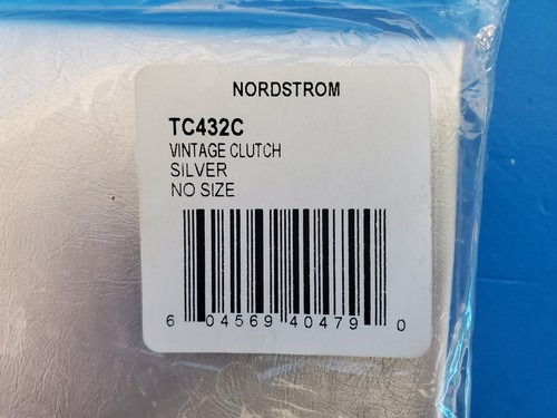 Frizione Nordstrom argento vintage nuova con etichetta - Foto 9 di 9
