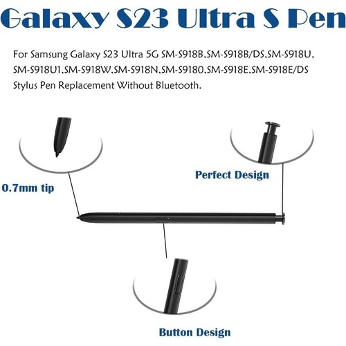 SM-S9180 S Pen Replacement Mobile Phone Pencil for Samsung Galaxy S23 Ultra - Photo 2/16