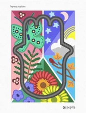 Hamsa Nature Needlepoint Kit or Canvas
