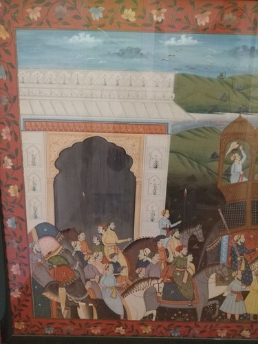 Batik su seta indiano fatto a mano con Raja - Foto 5 di 7