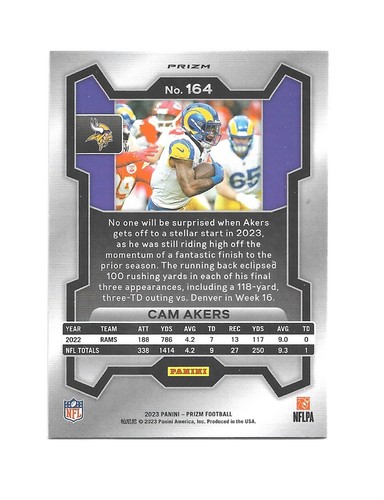 2023 Prizm Insert*Parallel Green* Singles     Complete Your Set  Free Ship - Picture 264 of 438