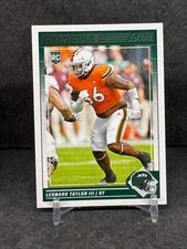 Leonard Taylor III 2024 Panini Score  #396 Rookie Jets*
