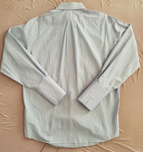 Brooks Brothers Makers 100% Cotton Blue Red Pink Striped Shirt ~15.5/32 - EUC - Bild 7 von 10