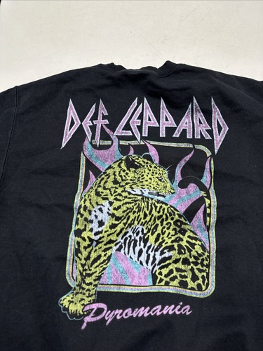 Felpa Def Leppard Pyromania Medium (usata) - Foto 9 di 13