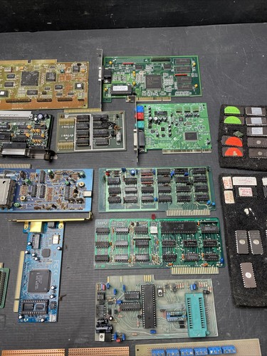 1,48kg (1480g) Platinen Schrott Steckkarten Gold Kupfer Recycling (A125#D) - Bild 3 von 7