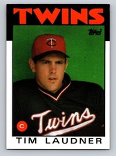 Tim Laudner 1986 Topps #184 Minnesota Twins