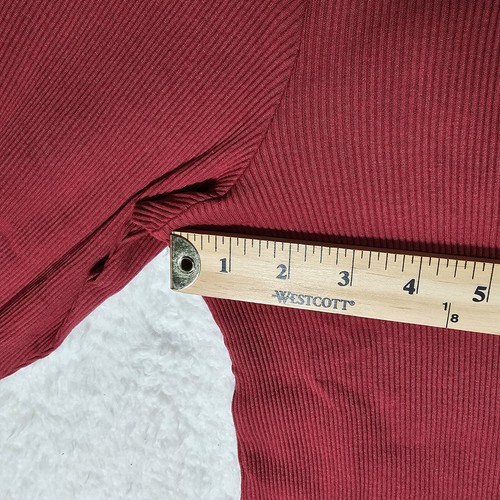NEW David Bitton, Buffalo, Mens Size M Shirt, Nirvana Heather Red, Long Sleeve - Picture 8 of 12