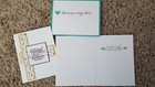 3 Handmade Stampin' Up Greeting Cards Love You to Pieces, Enjoy Life, Mean So — photo 2