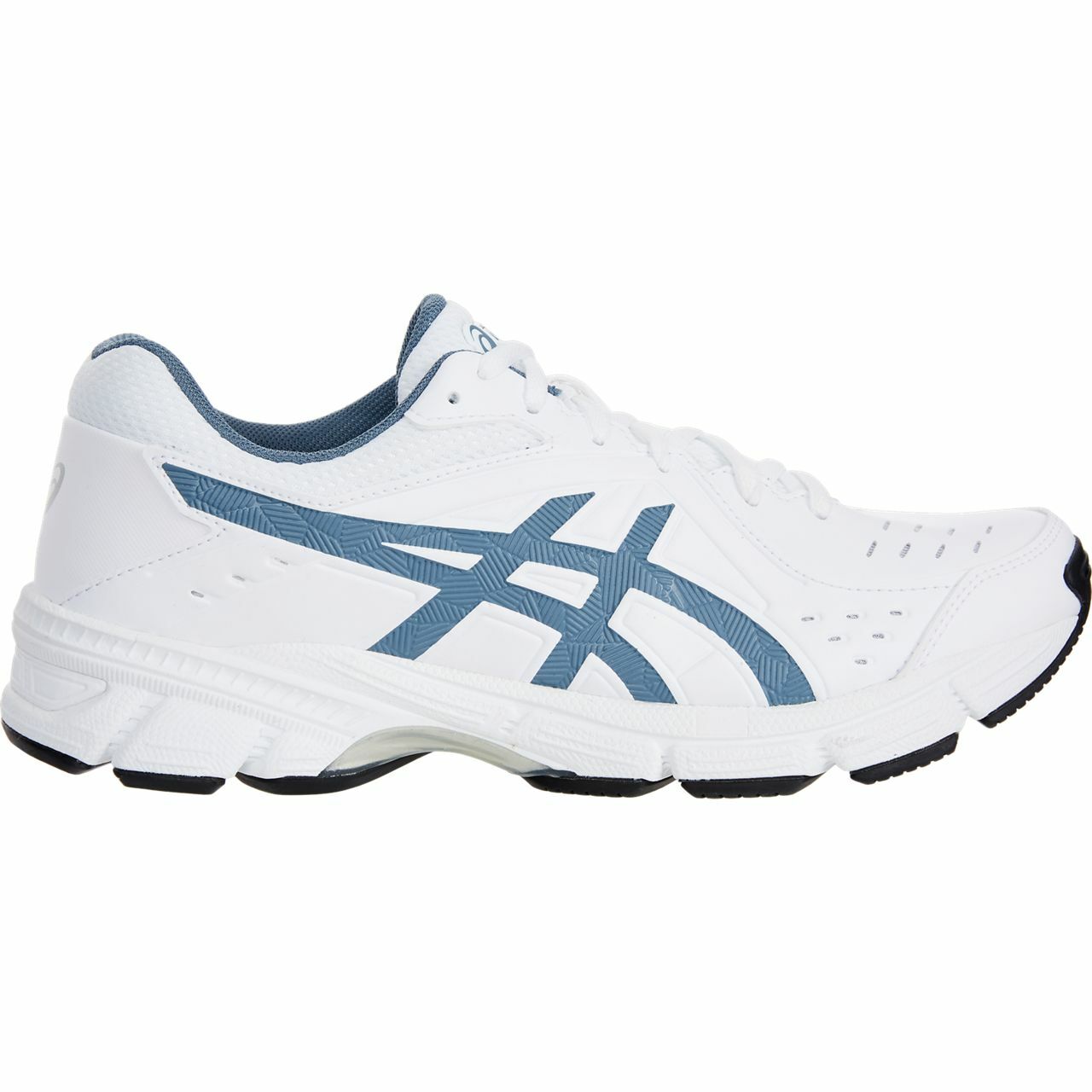 SAVE Asics Gel 195TR Mens Crosstraining scarpe (4E) (103) bianca STEEL blu SAVE Asics Gel 195TR Mens Crosstraining scarpe (4E) (103) bianca STEEL blu