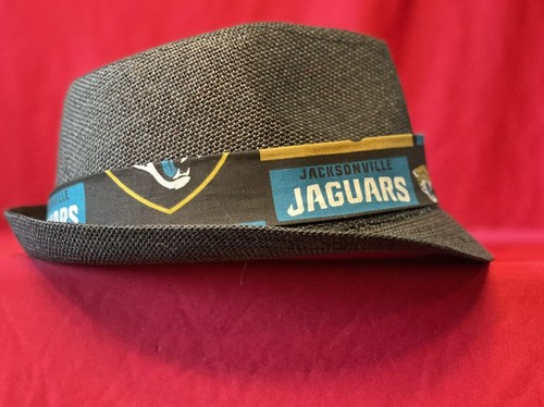 NFL Jacksonville Jaguars Unisex Sommer Fedora Panama Strohhut mit Band - Bild 17 von 32