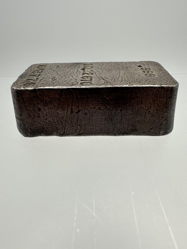 10.126 Troy Oz .999 Kennesaw Mint Vintage Hand Poured Silver Bar serial #KM3776 - Picture 6 of 6