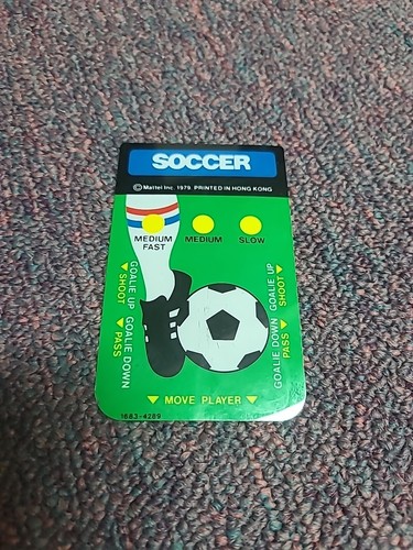Telejuegos NASL Soccer SEARS Super Video Arcade Intellivision - Imagen 5 de 13