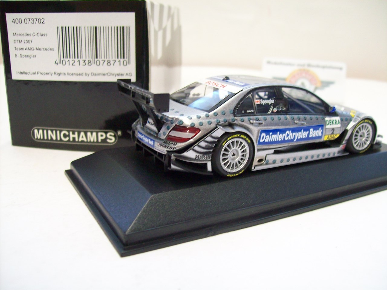 Mercedes-benz Mercedes-benz Mercedes-benz c-class 2 B. Spengler DTM 2007, Minichamps 1 43, embalaje original 49eb4a Mercedes-benz Mercedes-benz Mercedes-benz c-class 2 B. Spengler DTM 2007, Minichamps 1 43, embalaje original 49eb4a