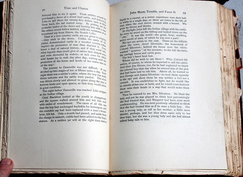 Elbert Hubbard 1921 LMP Lethr DJ ZEIT & CHANCE EINE HISTORISCHE ROMANZE John Brown - Bild 7 von 9