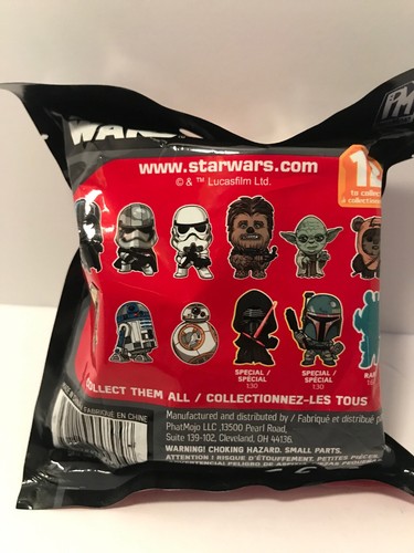 Star Wars Episode VII The Force Awakens Bag Clip Keychain Series 1 Blind Bag - Picture 2 of 2