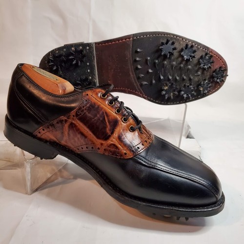 FootJoy Riviera Borsa da golf uomo 8 1/2 D classici Premiere Croc 50641 - Foto 10 di 21