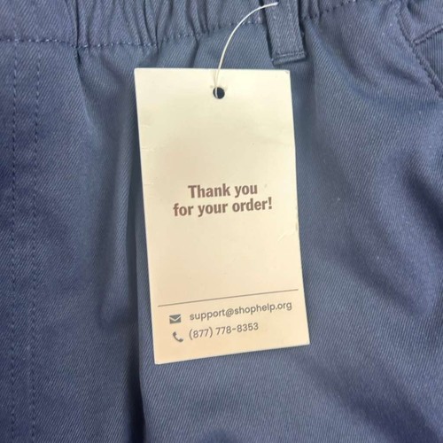 Easetactic Pants Mens 2XL Blue Flat Front Elastic Waist Straight Leg NWT - Picture 3 of 10