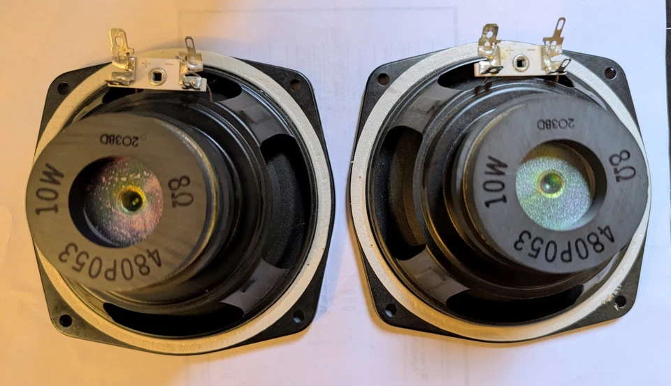 Altavoces Mitsubishi Projection TV 4 pulgadas 10 W  Foto 4 de 4