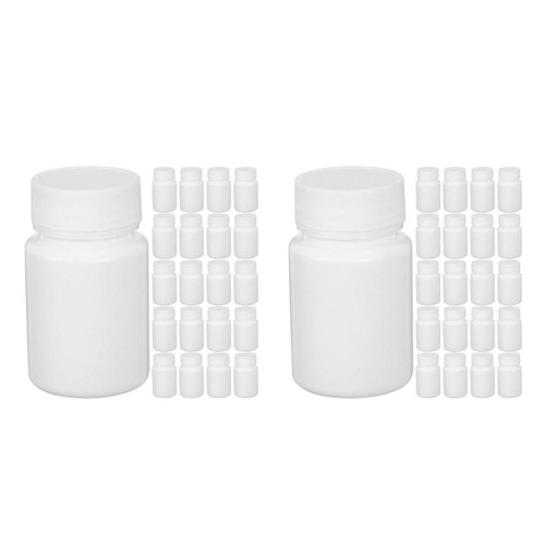 100 Stück Flasche Reise Luftdicht Behälter Medizin - Bild 17 von 17
