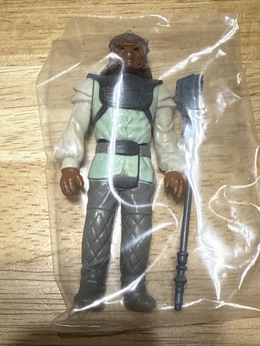 Vintage 1983 Kenner Star Wars ROTJ NIKTO SKIFF GUARD Komplett Original