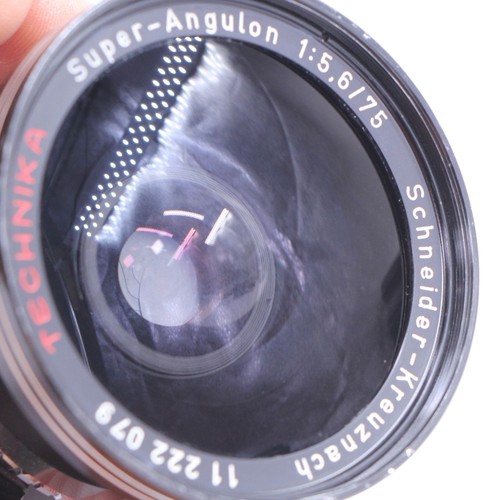 Schneider Kreuznach Technika Linhof Super-Angulon 75mm f5.6 Lens Copal 0 Shutter - Picture 4 of 23