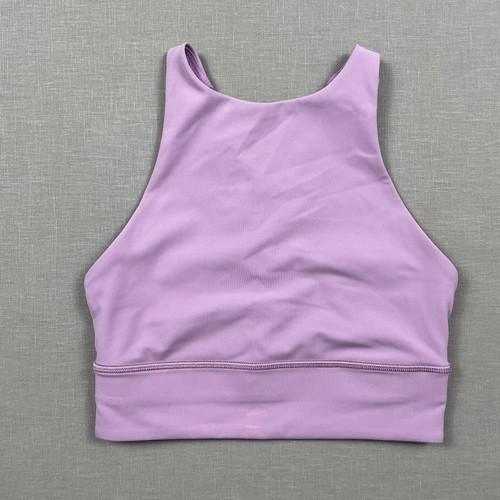 Sujetador Deportivo LULULEMON Talla 4 Sujetador Energético Púrpura Atlético Gimnasio Entrenamiento Usado en Excelente Condición - Imagen 2 de 9
