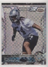 2015 Topps Chrome Rookies Retail X-Fractor Shaq Thompson #116 0d44