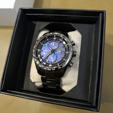 Citizen Attesa Solar Radio Watch AT8285-68Z Black Titanium Unisex 2700 Limited