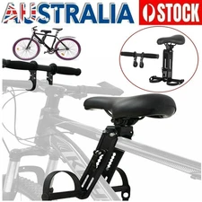 Bike Front Mounted Child Seat Kids Top Tube Bicycle Detachable Child Armrest AU