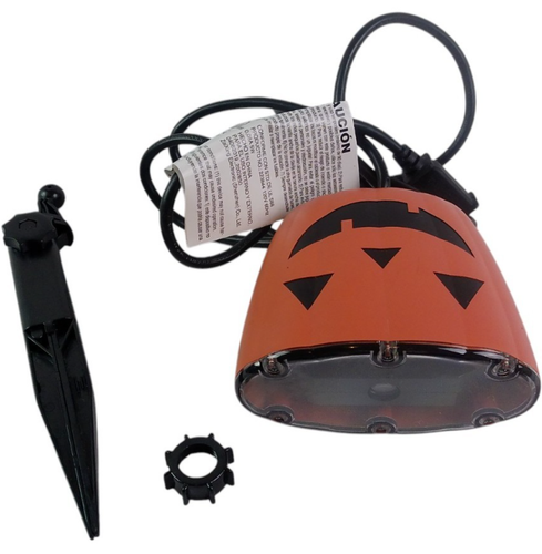 Gemmy LED Halloween Lightshow Projection Skeletons Frightflickers (Video) - Picture 6 of 9