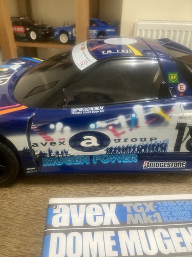 EX DISPLAY 44008 TAMIYA VINTAGE 1/8 RC TGX FS-15LT TM-3 AVEX DOME MUGEN NSX RARE - Picture 3 of 22